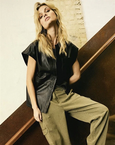 Depeche - ElizaDep Vest - Black 